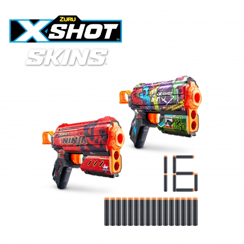 엑스샷 SKINS 플럭스 더블 16다트