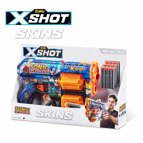 엑스샷 SKINS 드레드 소닉 12다트